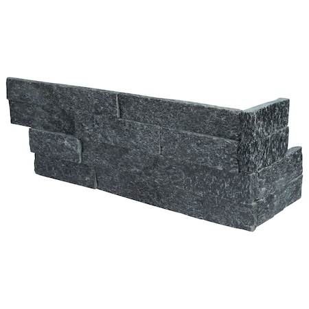 Msi Coal Canyon Splitface Ledger Corner 6 in. X 18 in. Natural Quartzite Wall Tile, 6PK ZOR-PNL-0126